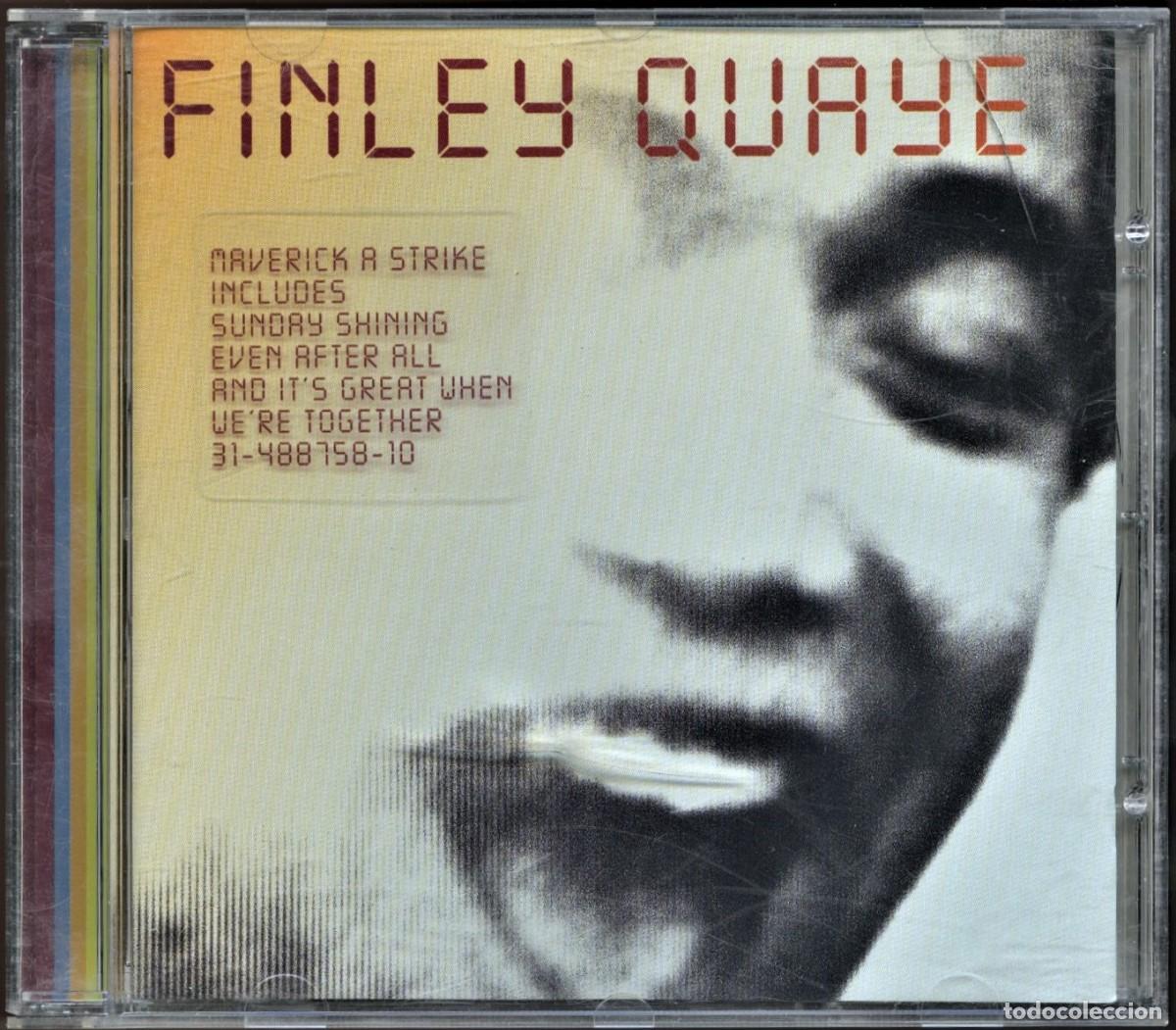 CDs de m&uacute;sica: CD Finley Quaye, Maverick Strike. Reggae - Foto 1