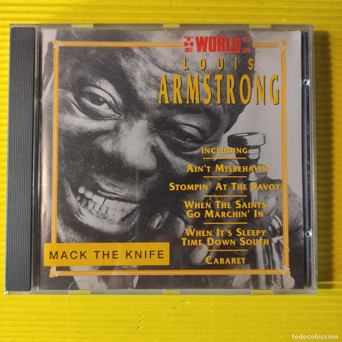 CDs de m&uacute;sica: CD ** LOUIS ARMSTRONG ** MACK THE KNIFE ** TRACE - Foto 1
