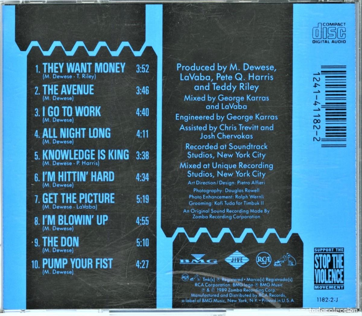 CDs de m&uacute;sica: CD Kool Moe Dee, Knowledge is King - Foto 2