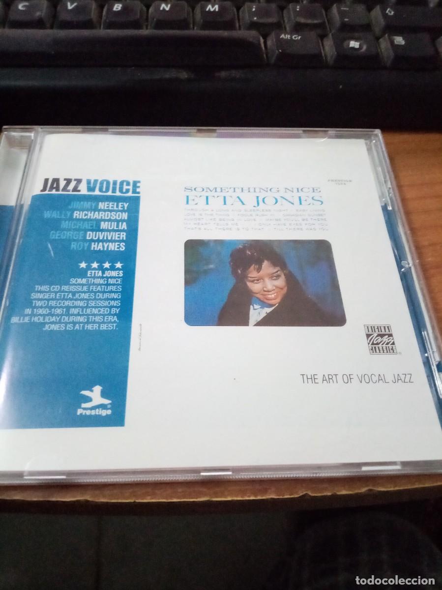CDs de m&uacute;sica: JAZZ VOICE. SOMETHING NICE. ETTA JONES. C21CD - Foto 1
