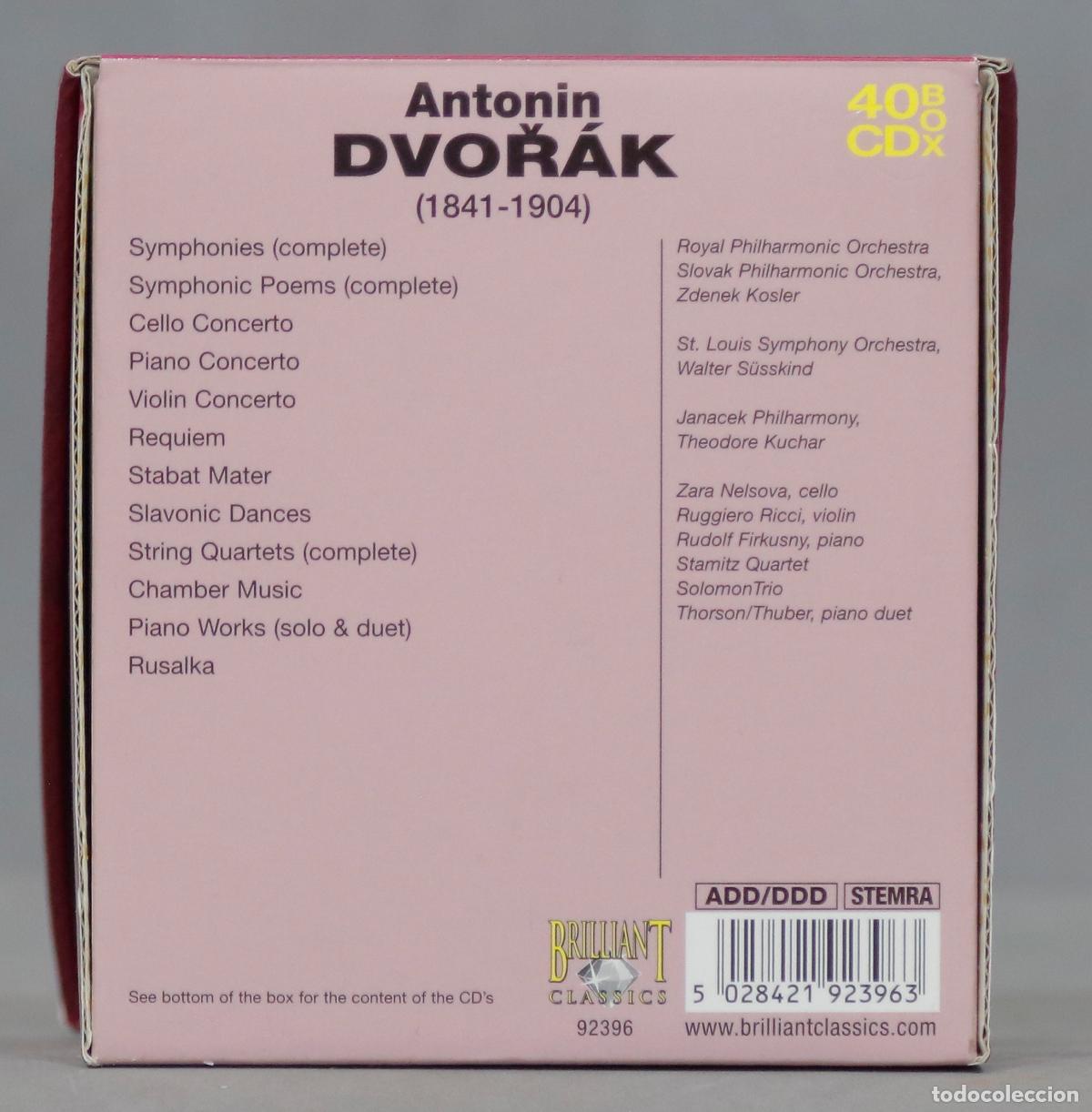 CDs de m&uacute;sica: 40 CD. The Masterworks Series. Dvorak - Foto 2