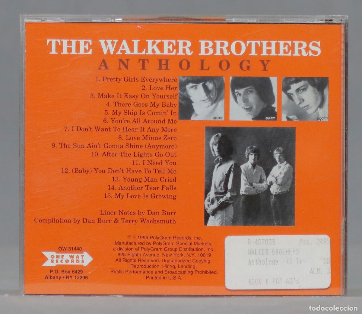 CDs de m&uacute;sica: CD. The Walker Brothers &ndash; Anthology - Foto 2