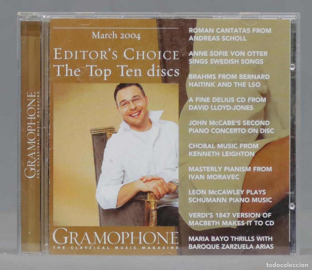 CD di Musica: CD. Gramophone Editor`s Choice The Top Ten Discs March 2004