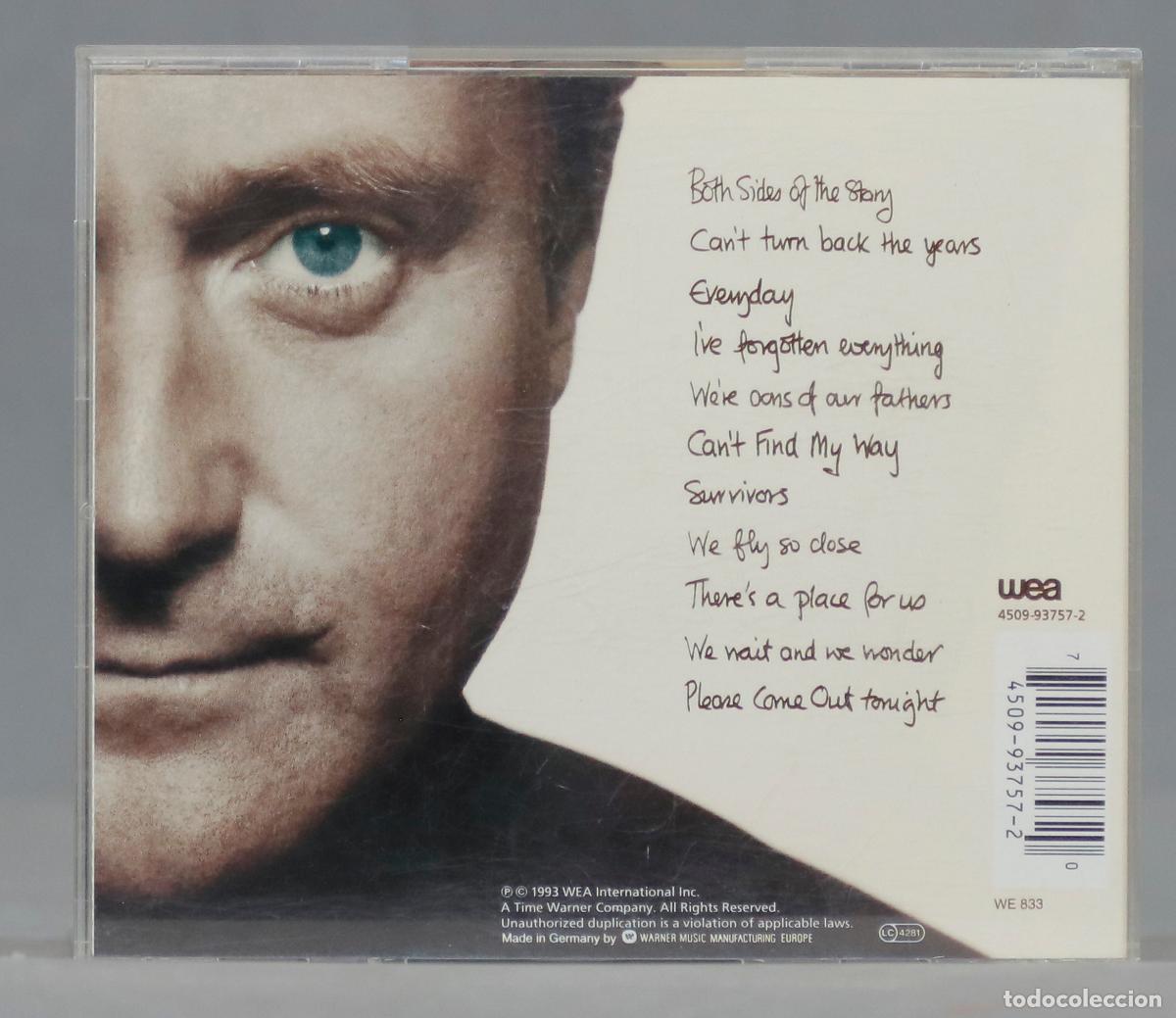 CDs de m&uacute;sica: CD. Phil Collins &ndash; Both Sides - Foto 2