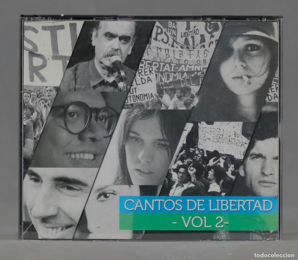 CDs de m&uacute;sica: 3 CD. CANTOS DE LIBERTAD. VOL. 2 - Foto 1