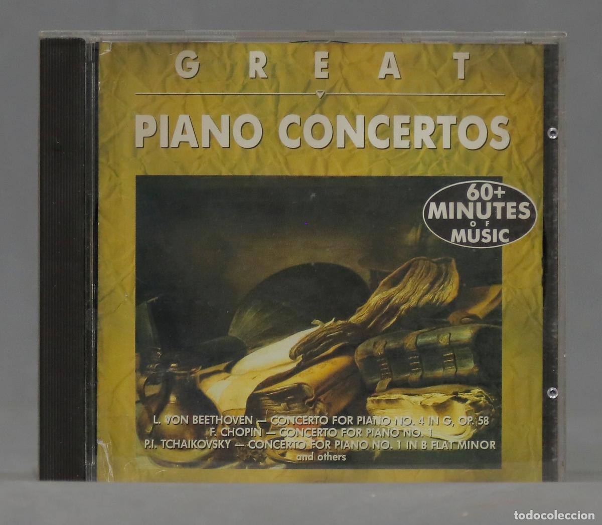 CDs de m&uacute;sica: CD. Great Piano Concertos - Foto 1