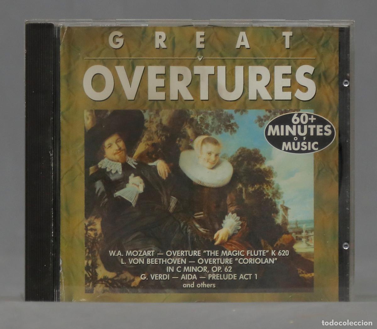 CDs de m&uacute;sica: CD. Great OVERTURES - Foto 1