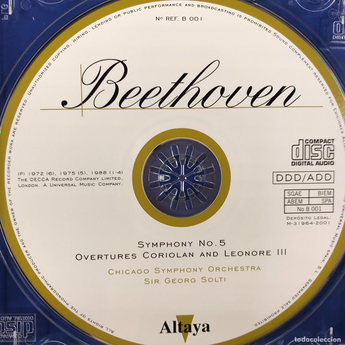 CDs de m&uacute;sica: Beethoven ● Solti &ndash; Symphonie 5 ● CD - Foto 2