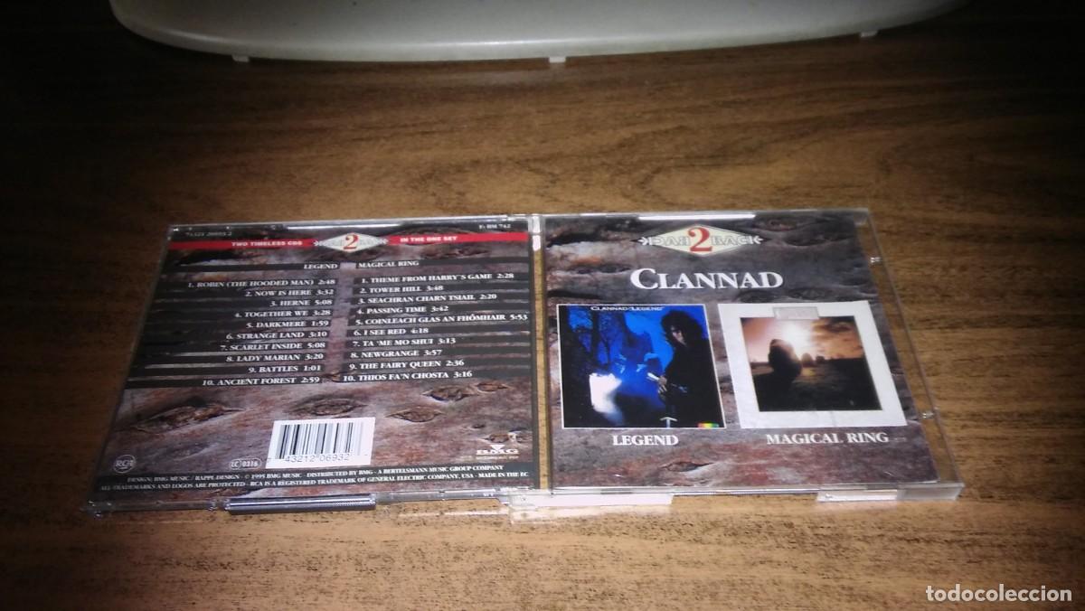 CDs de m&uacute;sica: CLANNAD - LEGEND + MAGICAL RING (2CD) - Foto 1