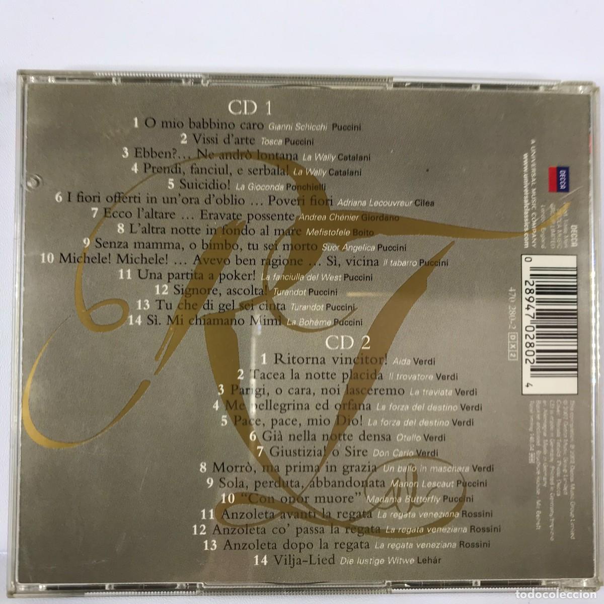 CDs de m&uacute;sica: Renata Tebaldi ● The Great Renata Tebaldi ● 2 x CD, Compilation - Foto 6