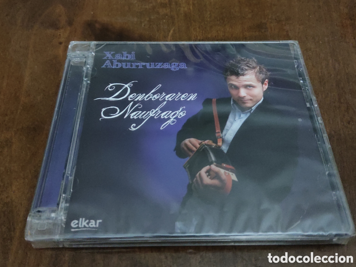CDs de m&uacute;sica: CD Xabi Aburruzaga. Folk de Euskadi - Foto 1
