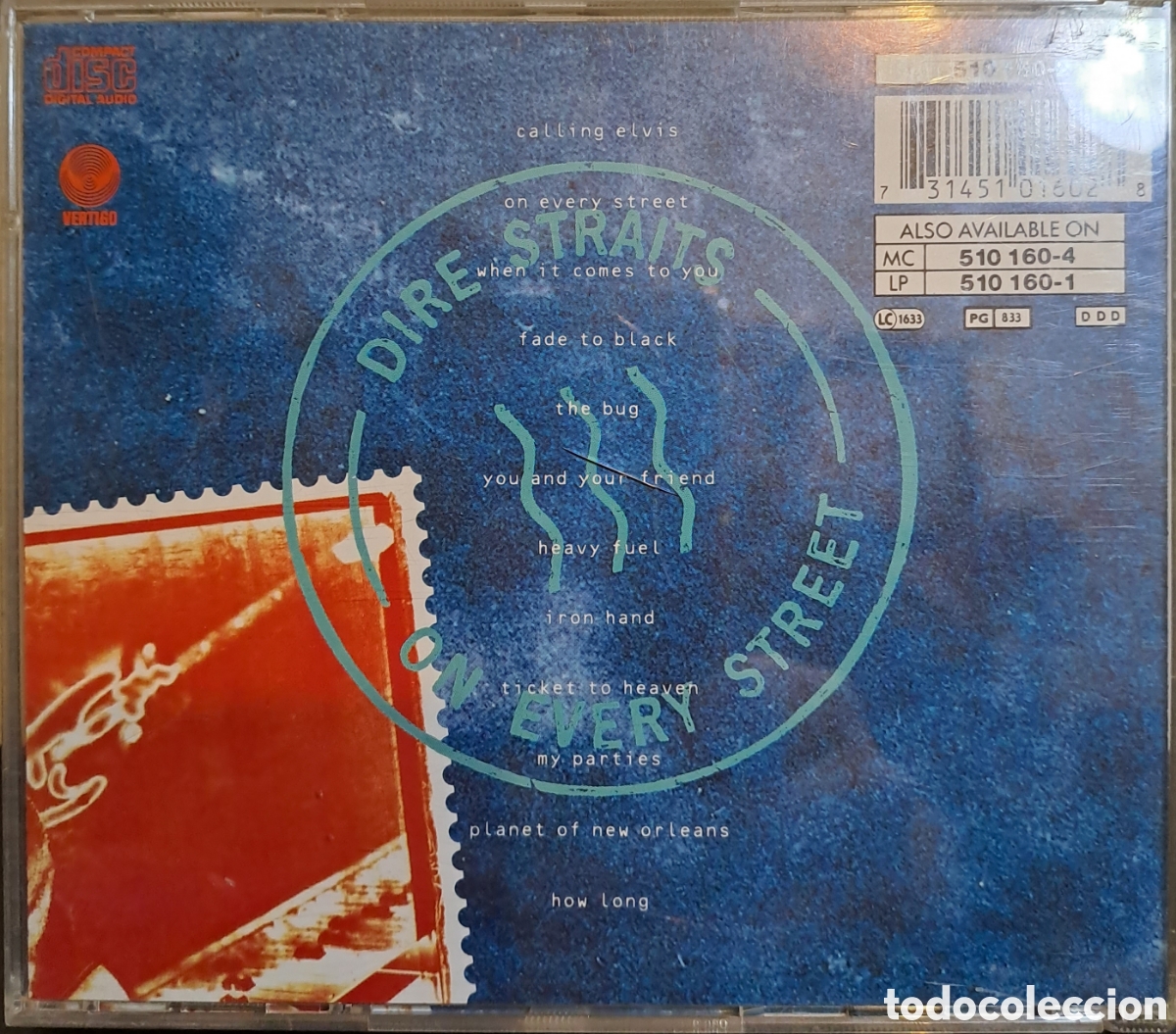 CDs de m&uacute;sica: *Dire straits. On Every Street. - Foto 2