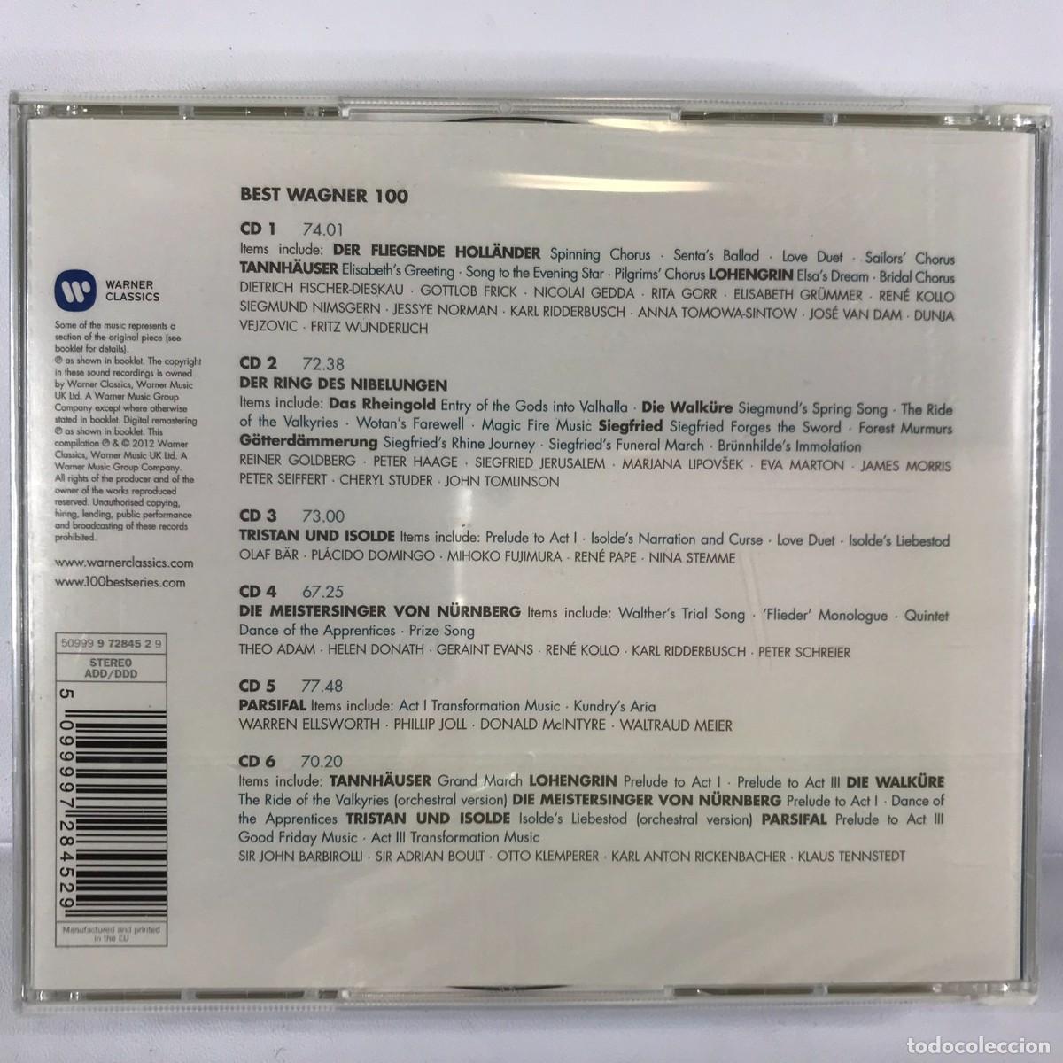 CDs de m&uacute;sica: Various ● 100 Best Wagner ● 6 x CD, Compilation - Foto 3