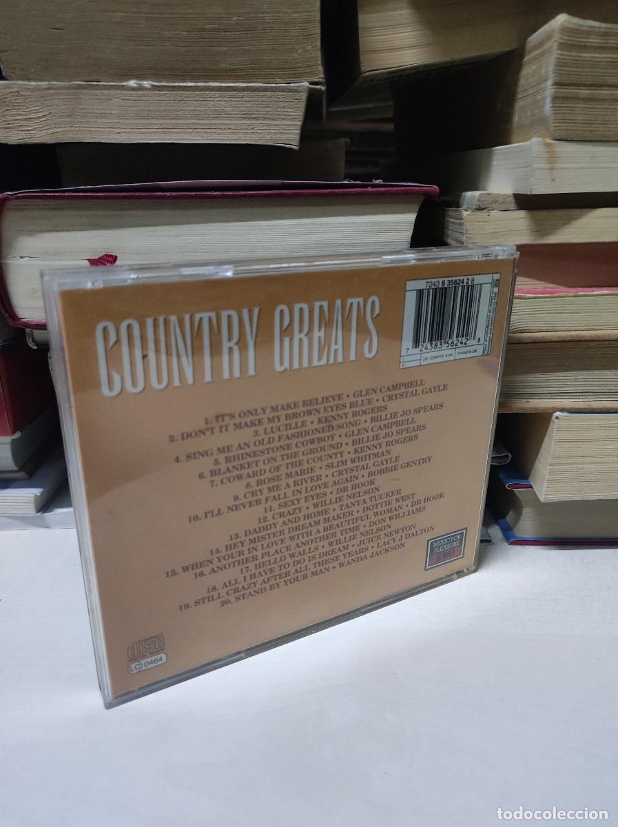CDs de m&uacute;sica: COUTNRY GREATS - Foto 2