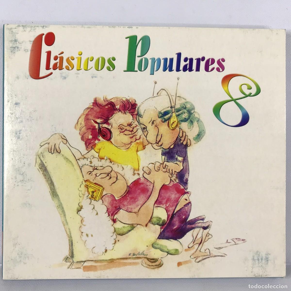 CDs de m&uacute;sica: Various ● Clasicos Populares 8 ● CD SPAIN 2003 - Foto 1