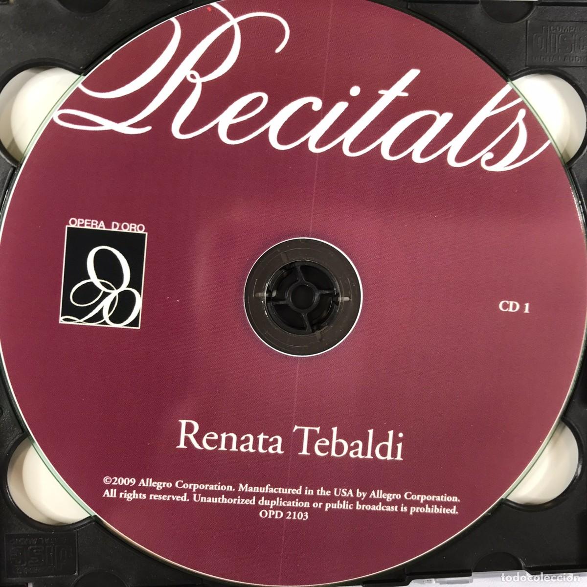 CDs de m&uacute;sica: Renata Tebaldi ● Arias & Scenes ● 2 x CD, Compilation - Foto 2