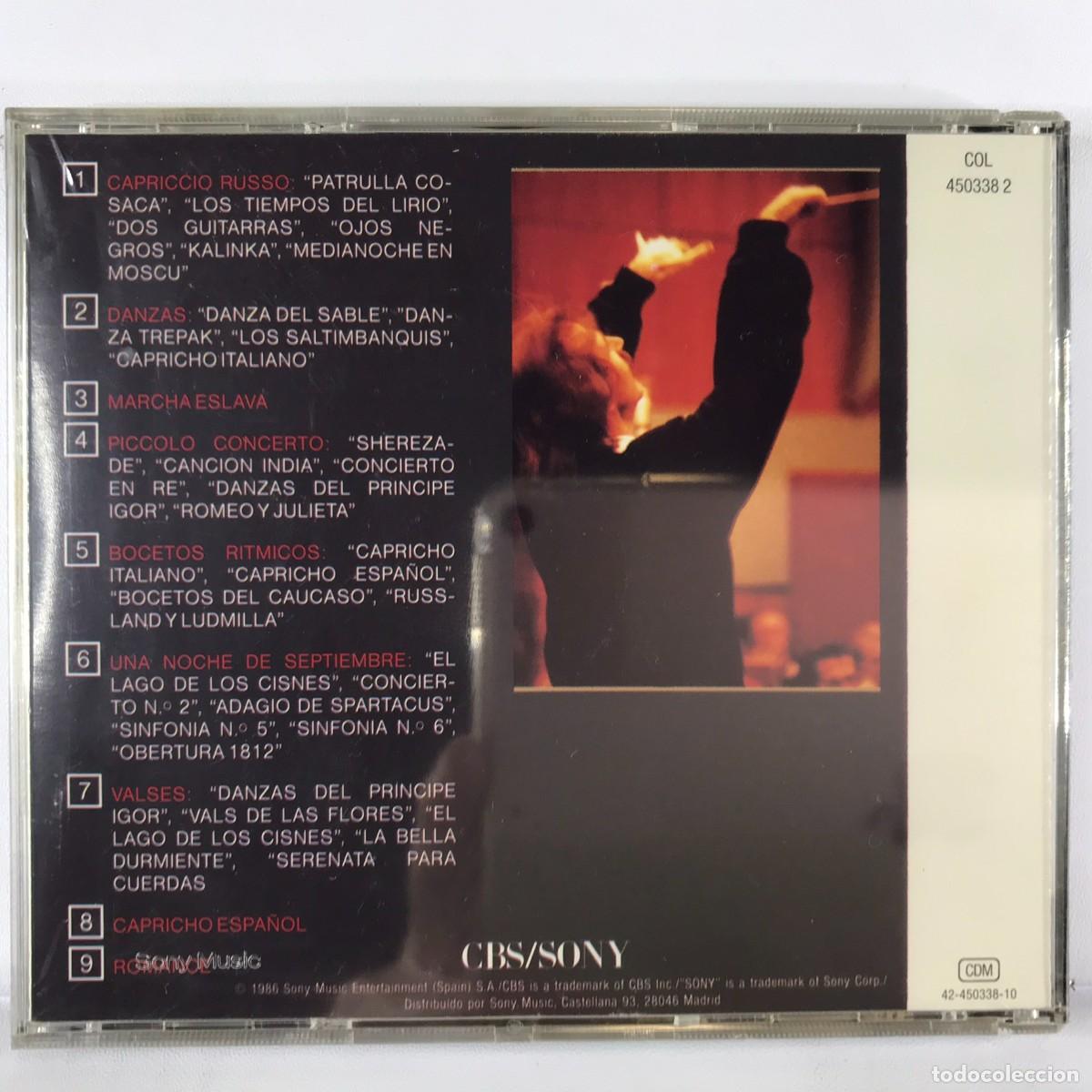 CDs de m&uacute;sica: Luis Cobos ● Capriccio Russo ● CD, Album - Foto 2