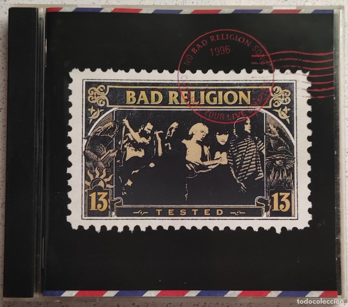 CDs de m&uacute;sica: BAD RELIGION - TESTED (CD) 1997 - 27 TEMAS - Foto 1