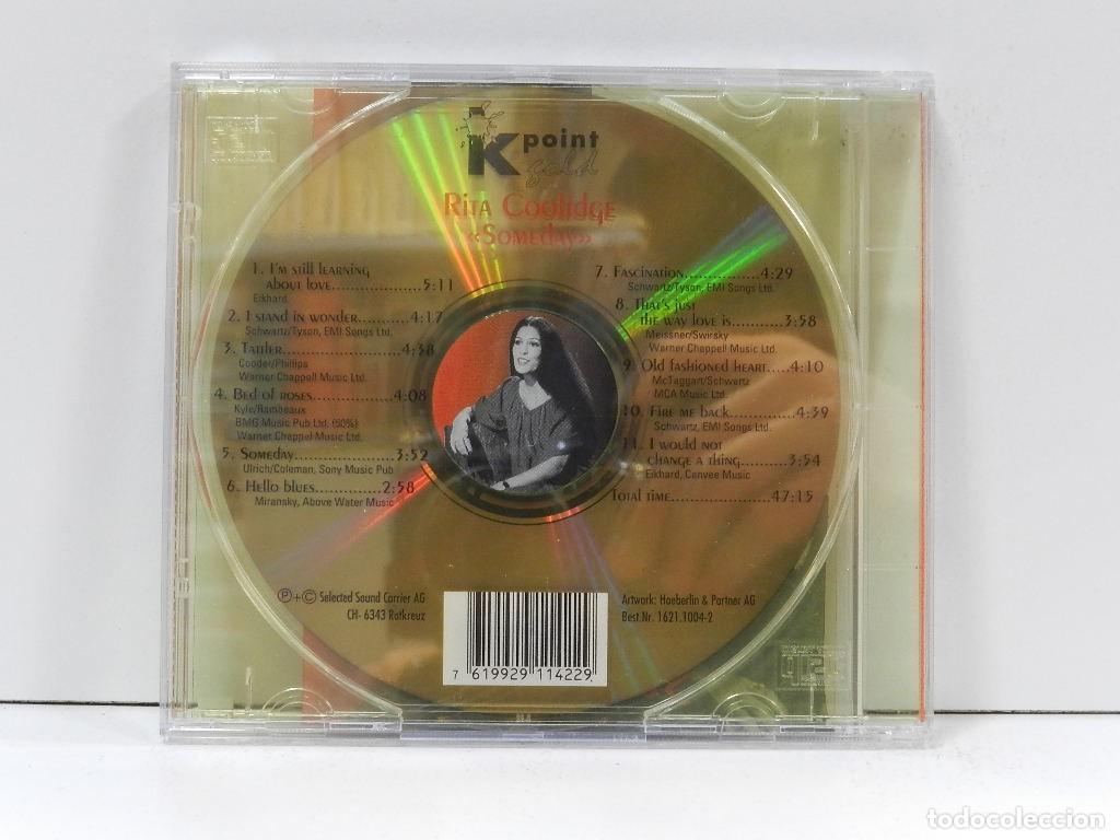 CDs de m&uacute;sica: DISCO CD. Rita Coolidge &ndash; Someday. COMPACT DISC. - Foto 2