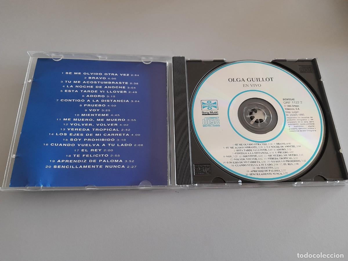 CDs de m&uacute;sica: OLGA GUILLOT EN VIVO - CD - Foto 3