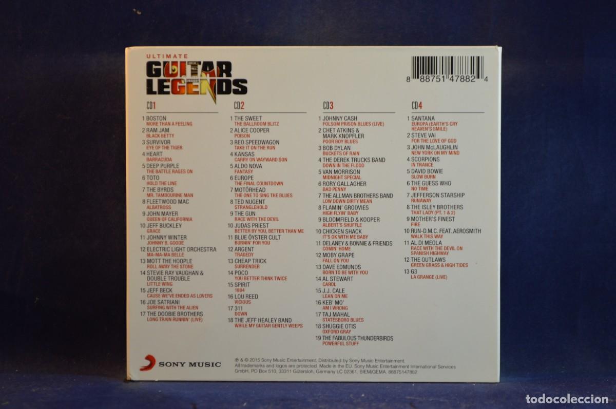 CDs de m&uacute;sica: VARIOUS - ULTIMATE GUITAR LEGENDS - 4 CD - Foto 2