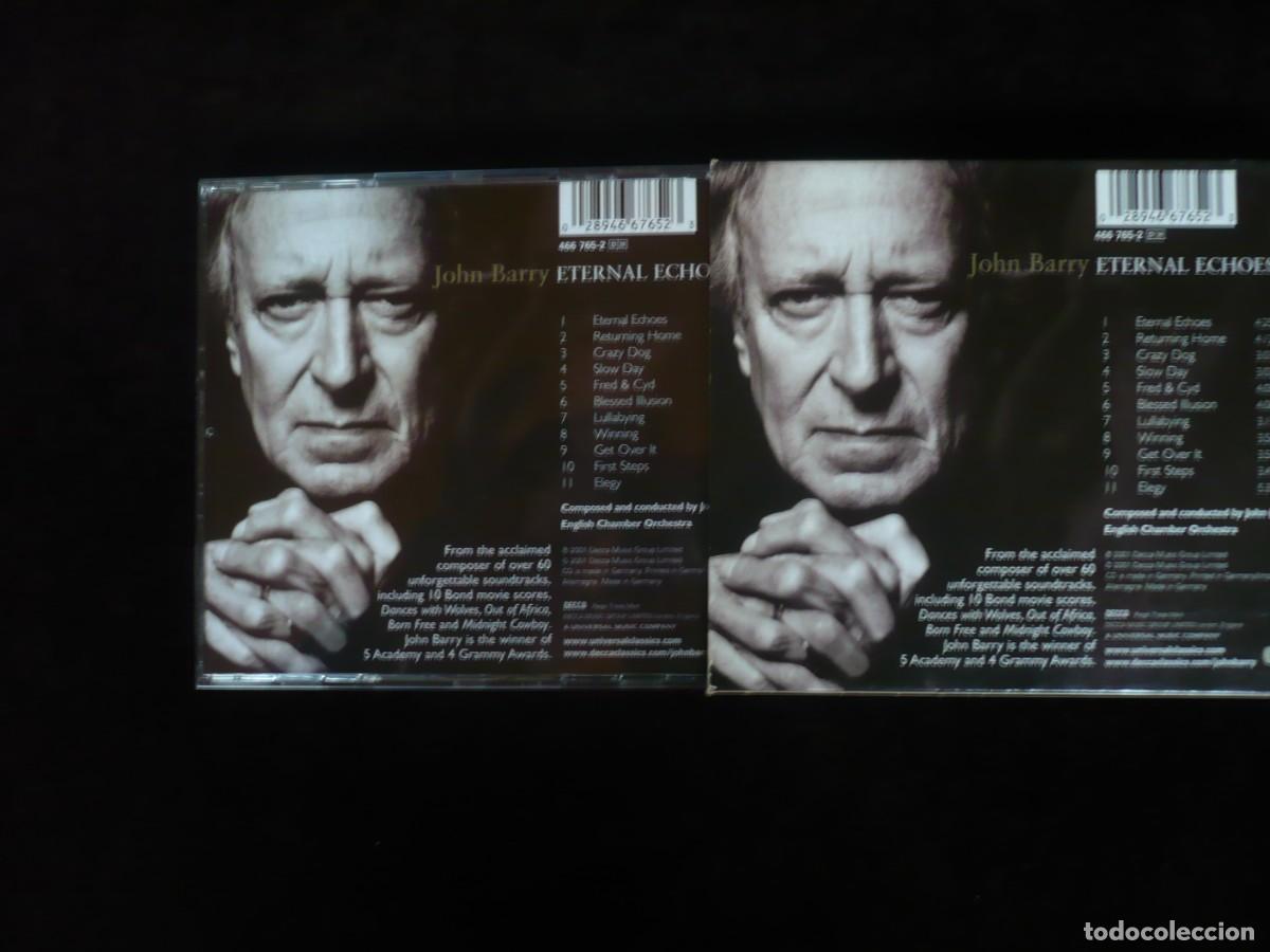 CDs de m&uacute;sica: john barry - eternal echoes - cd como nuevo - Foto 2