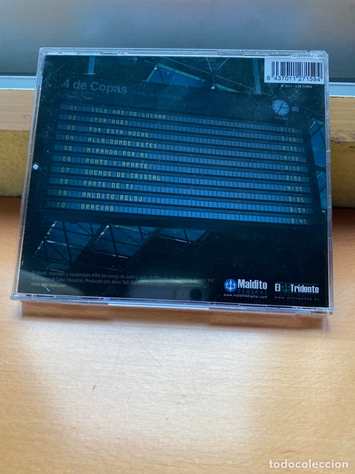 CDs de m&uacute;sica: CD 4 DE COPAS, PUERTA DE EMBARQUE. Cd como nuevo - Foto 2