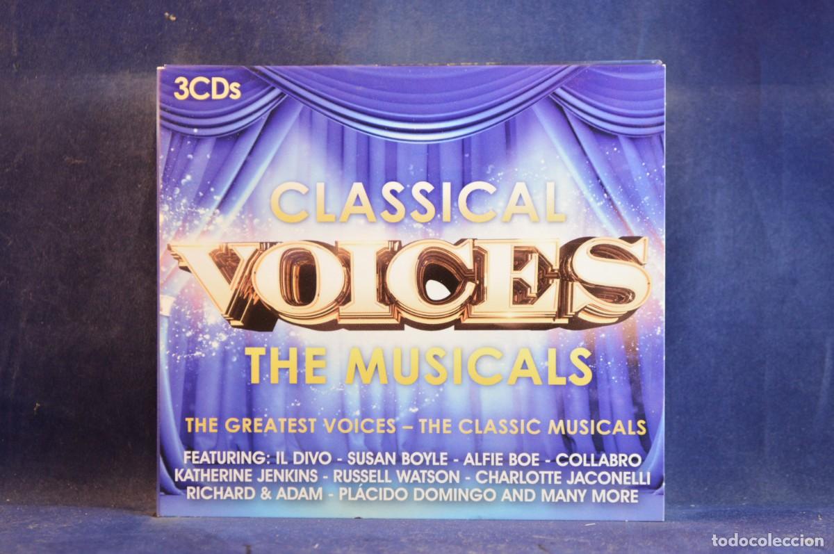 CDs de m&uacute;sica: VARIOUS - CLASSICAL VOICES THE MUSICALS - 3 CD - Foto 1