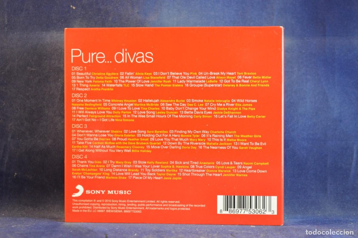 CDs de m&uacute;sica: VARIOUS - PURE&hellip; DIVAS - 4 CD - Foto 2