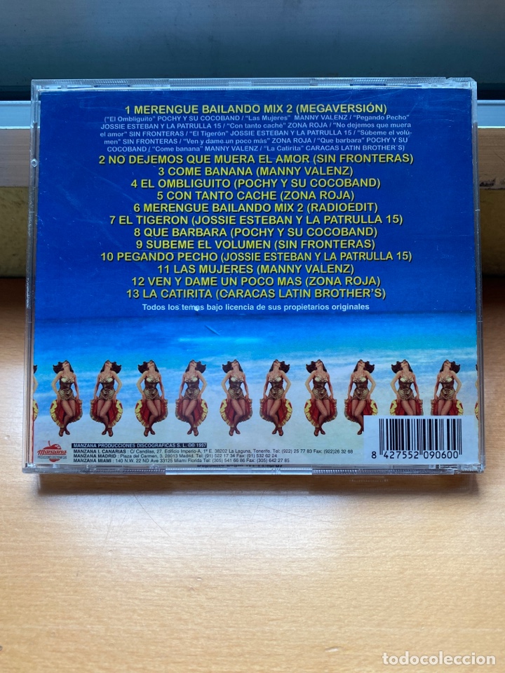 CDs de m&uacute;sica: CD MERENGUE BAILANDO MIX 2 - Foto 2