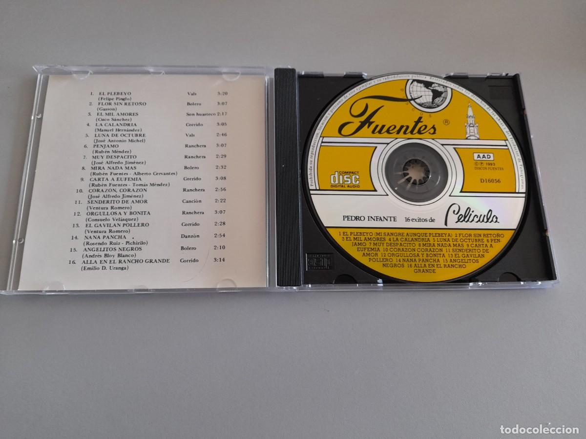 CDs de m&uacute;sica: PEDRO INFANTE, 16 EXITOS DE PELICULA - CD - Foto 3