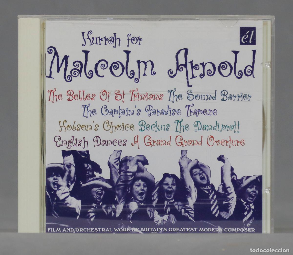 CDs de m&uacute;sica: CD. Various, Malcolm Arnold &ndash; Hurrah For Malcolm Arnold - Foto 1