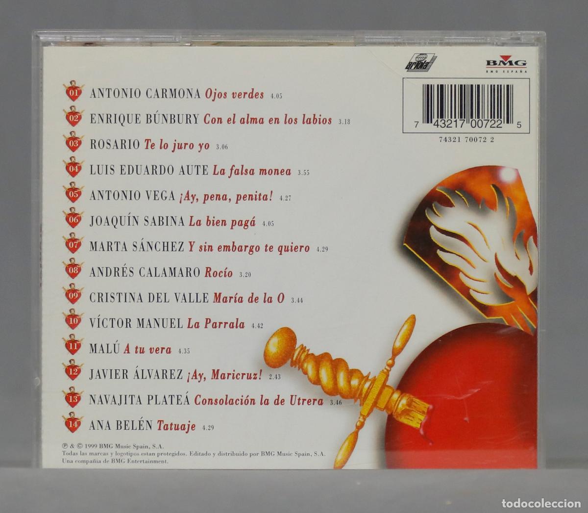CDs de m&uacute;sica: CD. Tatuaje - Foto 2