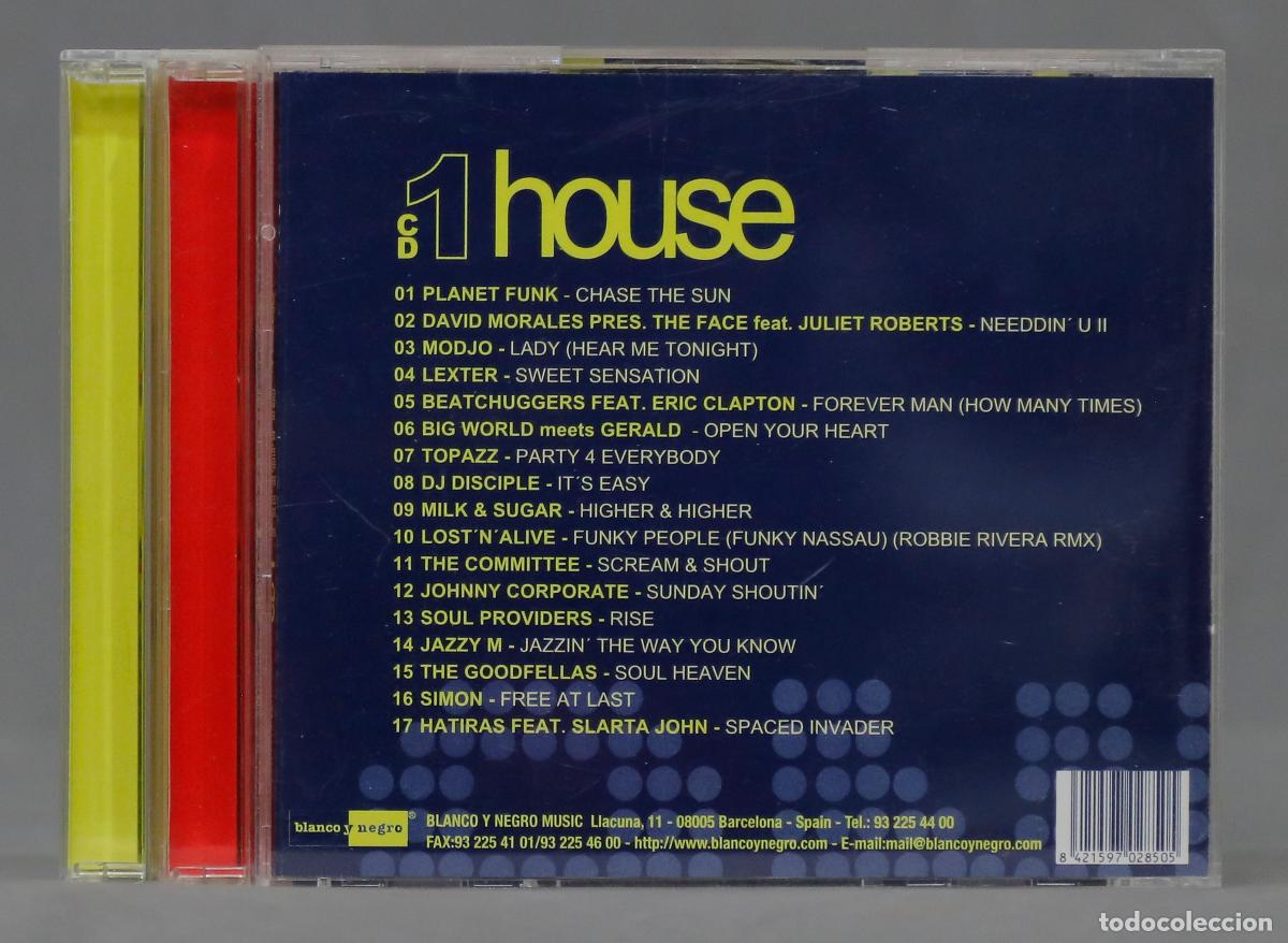 CDs de m&uacute;sica: 3 CD. BLANCO Y NEGRO. HOUSE, DANCE, PROGRESSIVE - Foto 2
