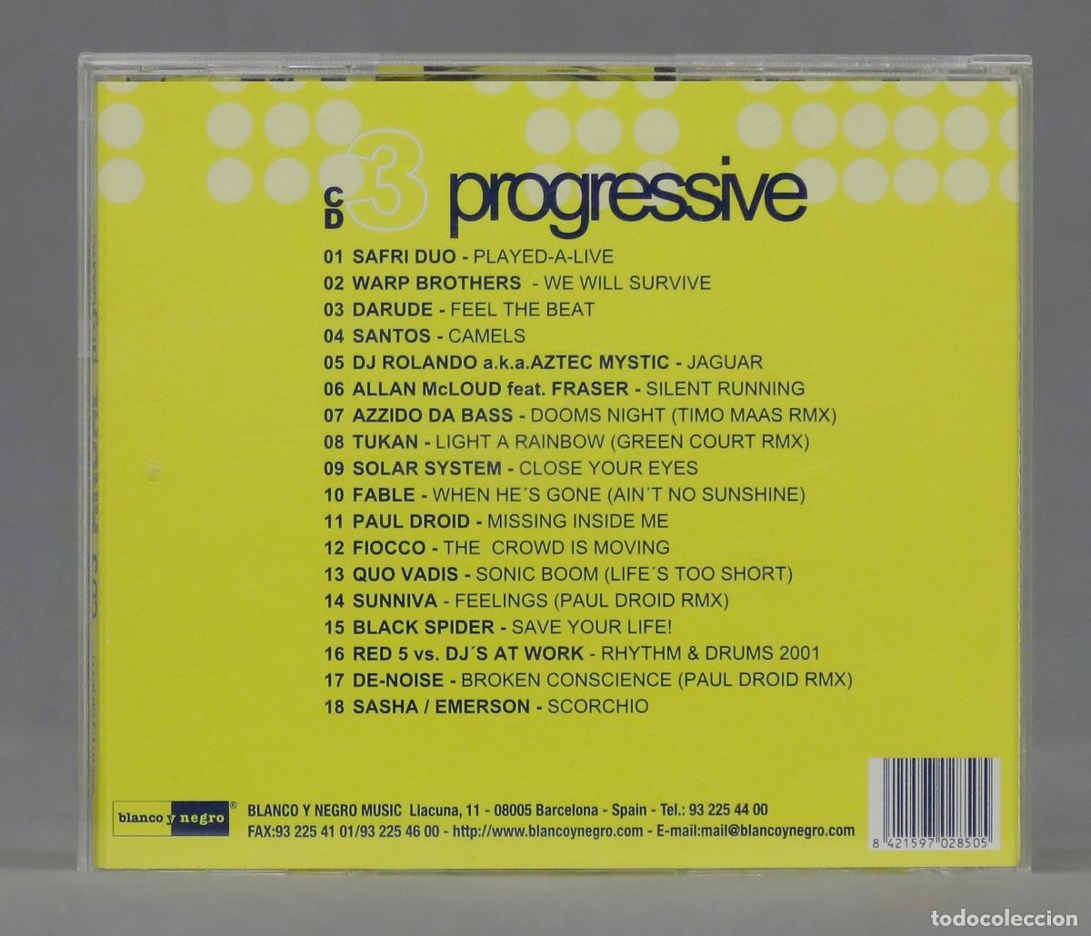 CDs de m&uacute;sica: 3 CD. BLANCO Y NEGRO. HOUSE, DANCE, PROGRESSIVE - Foto 7