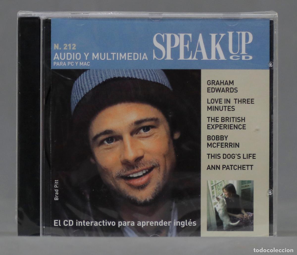 CDs de m&uacute;sica: CD. SPEAK UP. BRAD PITT. PRECINTADO - Foto 1