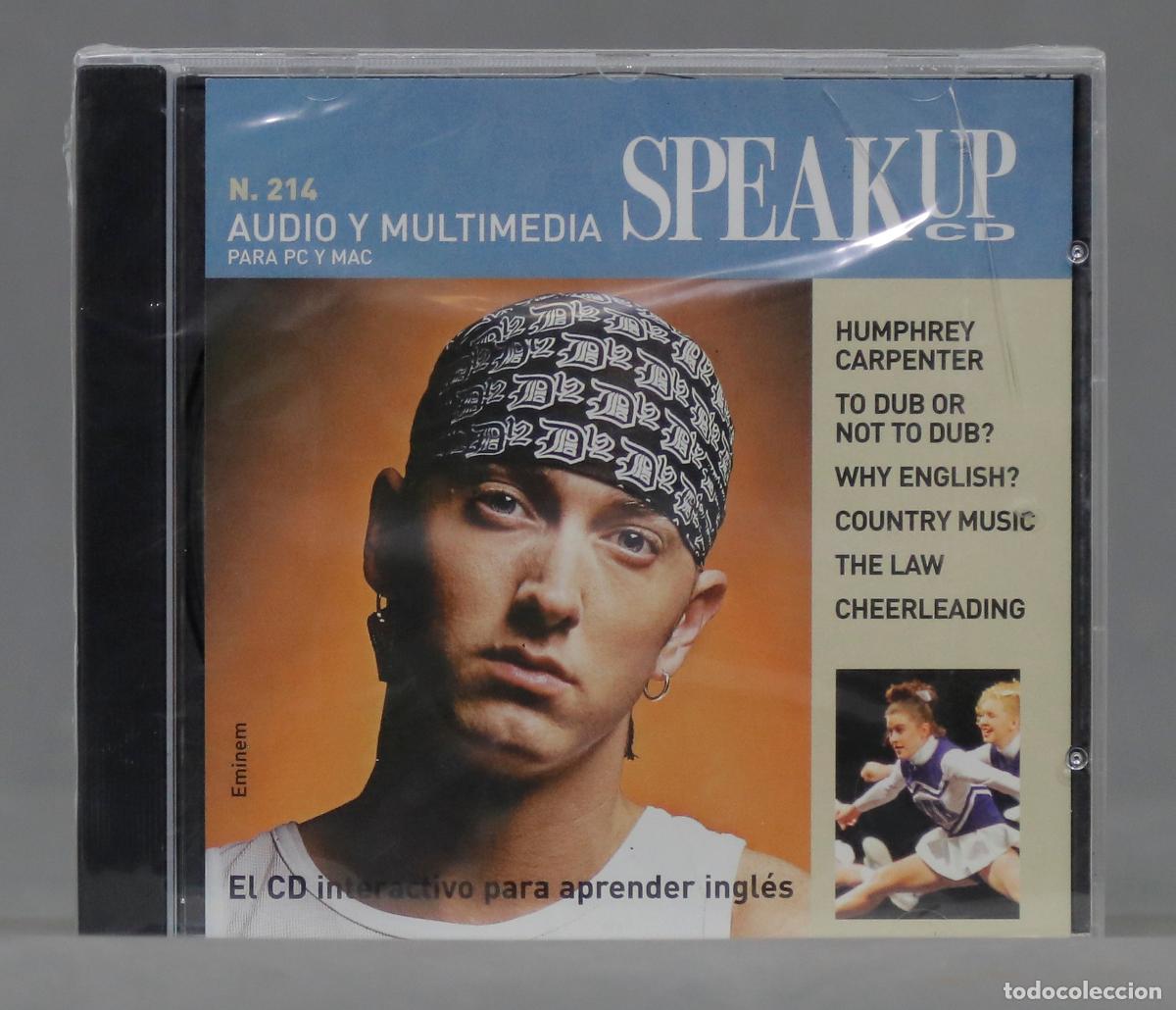 CDs de m&uacute;sica: CD. SPEAK UP. EMINEM. PRECINTADO - Foto 1