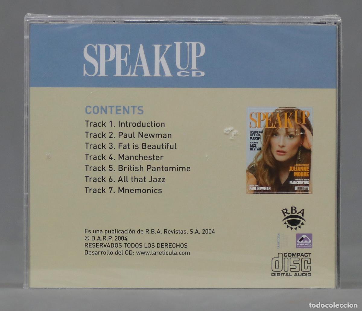 CDs de m&uacute;sica: CD. SPEAK UP. JULIANNE MOORE. PRECINTADO - Foto 2