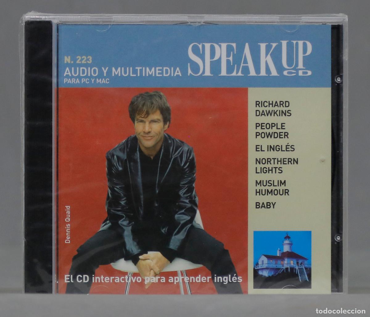 CDs de m&uacute;sica: CD. SPEAK UP. DENNIS QUAID. PRECINTADO - Foto 1