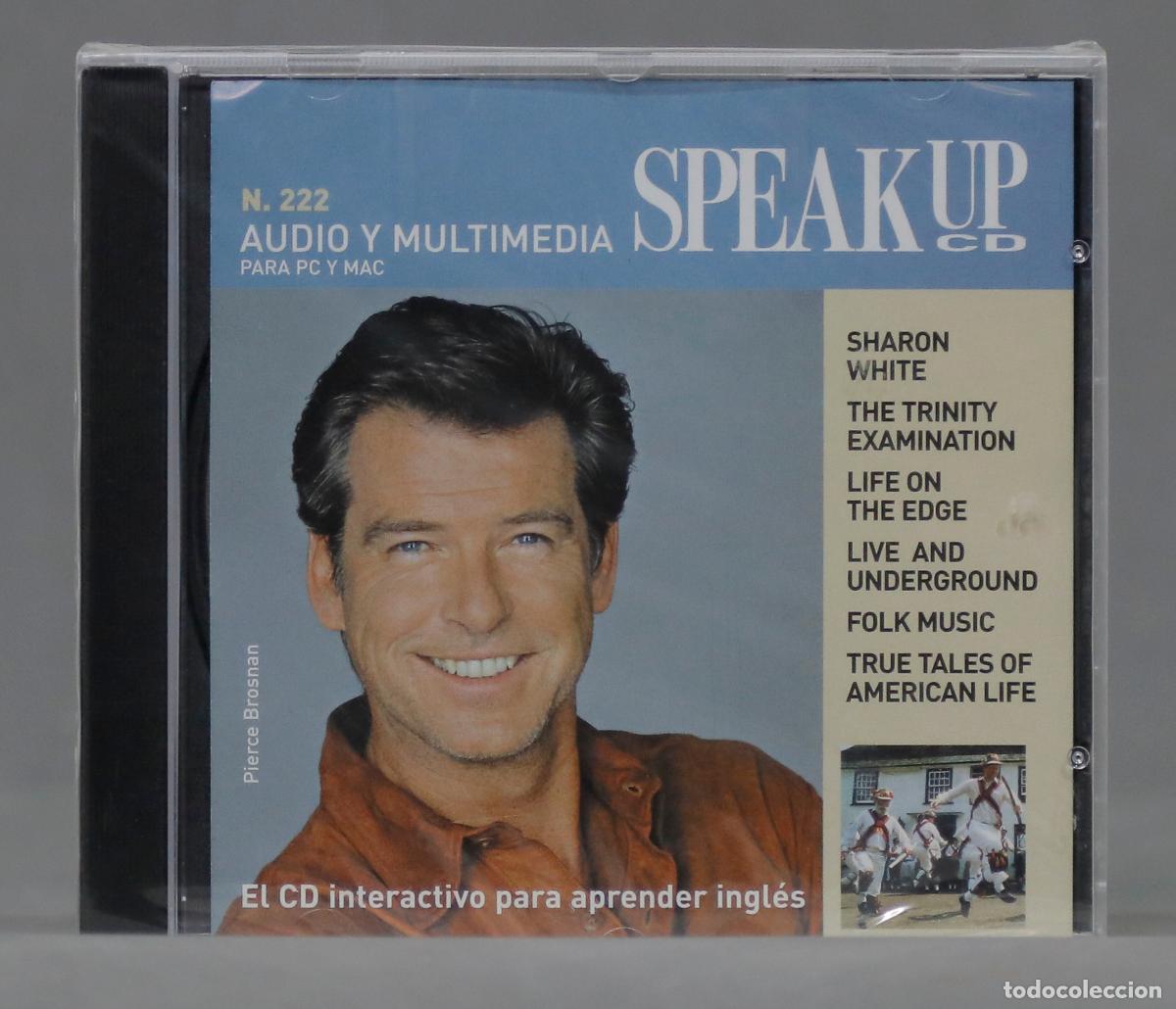 CDs de m&uacute;sica: CD. SPEAK UP. PIERCE BROSNAN. PRECINTADO - Foto 1