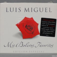 CDs de Música: CD+DVD. LUIS MIGUEL – MIS BOLEROS FAVORITOS. PRECINTADO