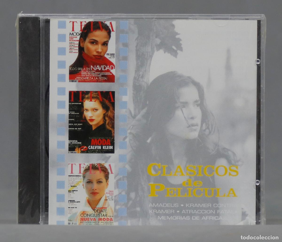 CDs de m&uacute;sica: CD. TELVA. CLASICOS DE PELICULA. PRECINTADO - Foto 1