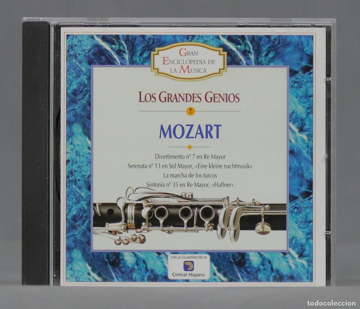 CDs de m&uacute;sica: CD. LOS GRANDES GENIOS. MOZART. 7 - Foto 1