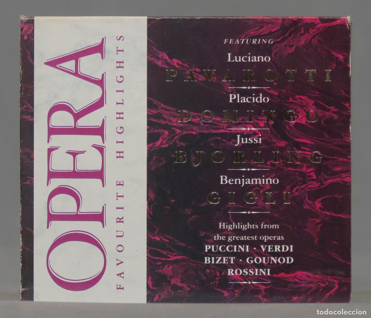 Musik-CDs: 4 CD. OPERA. FAVOURITE HIGHLIGHTS