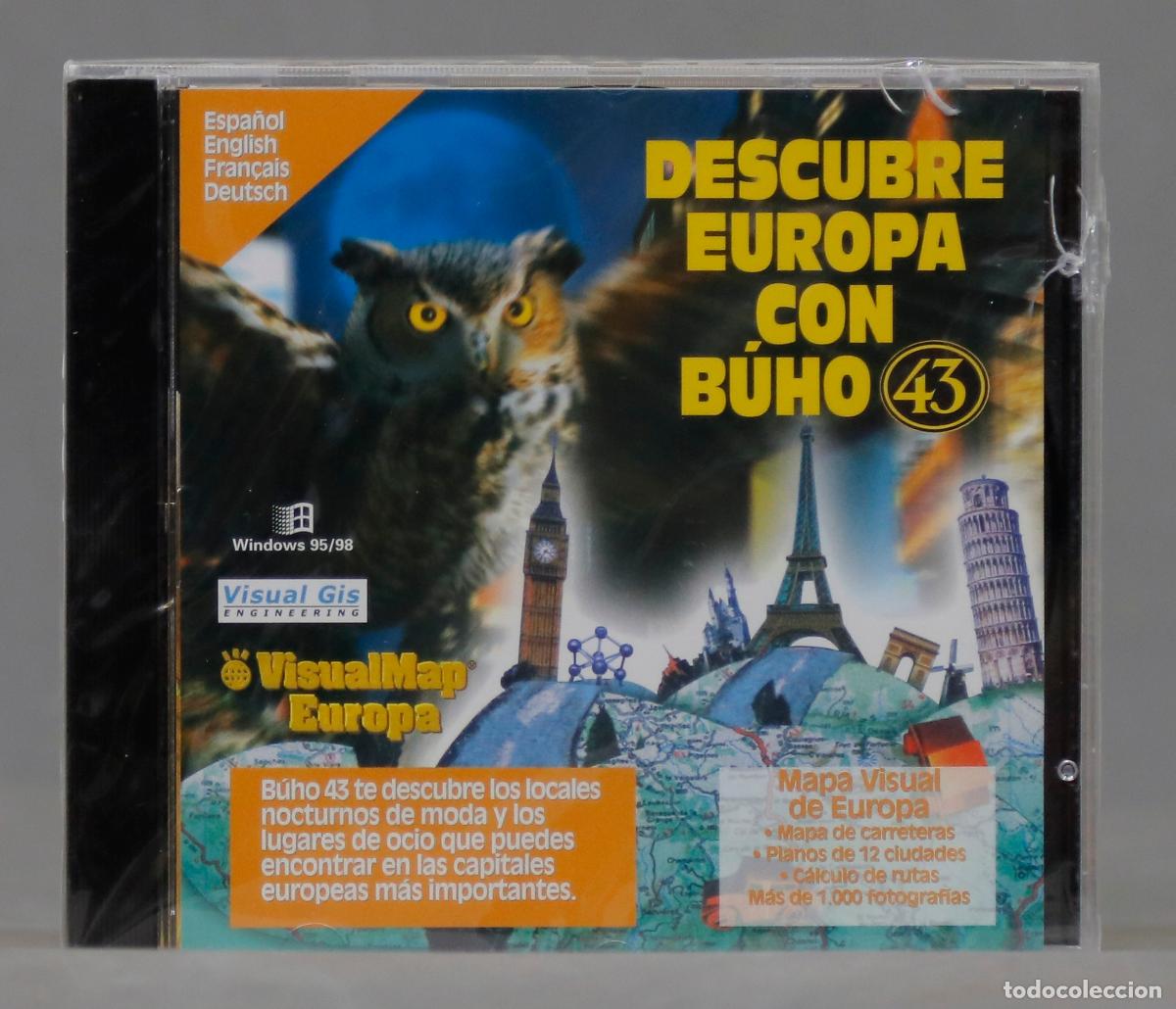 CDs de m&uacute;sica: CD. DESCUBRE EUROPA CON BUHO 43. PRECINTADO. NO MUSICA