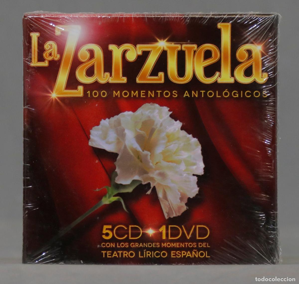 CDs de Musique: CD+DVD. La zarzuela: 100 momentos antol&oacute;gicos. PRECINTADO