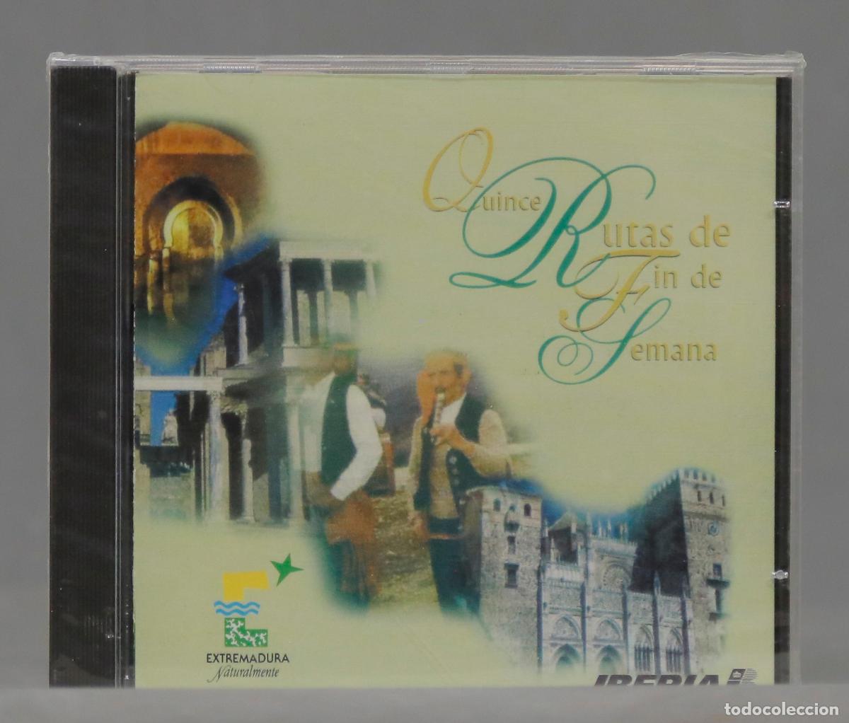 Musik-CDs: CD. QUINCE RUTAS DE FIN DE SEMANA. PRECINTADO. NO MUSICA