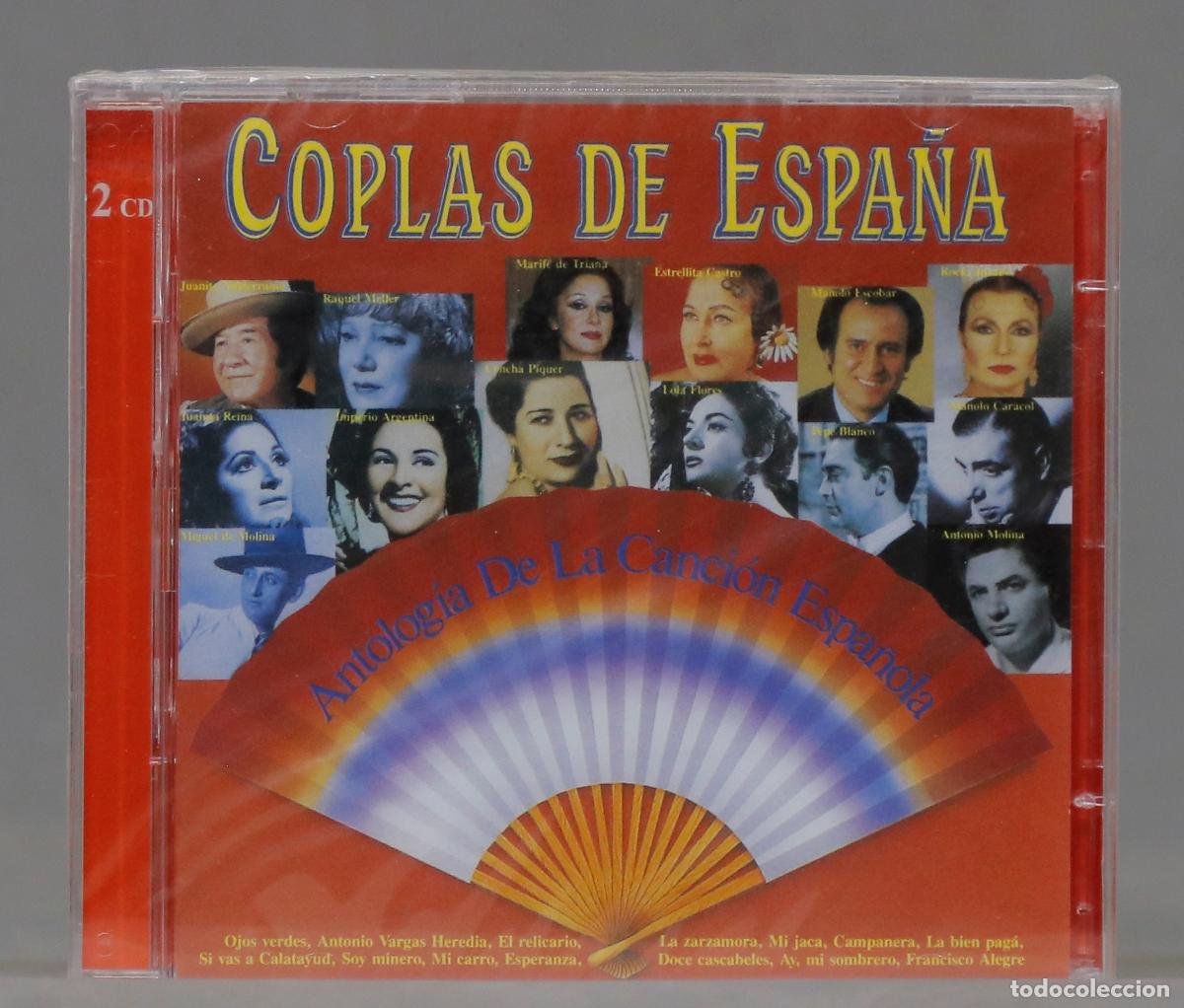 CDs de m&uacute;sica: 2 CD. Coplas De Espa&ntilde;a. PRECINTADO - Foto 1