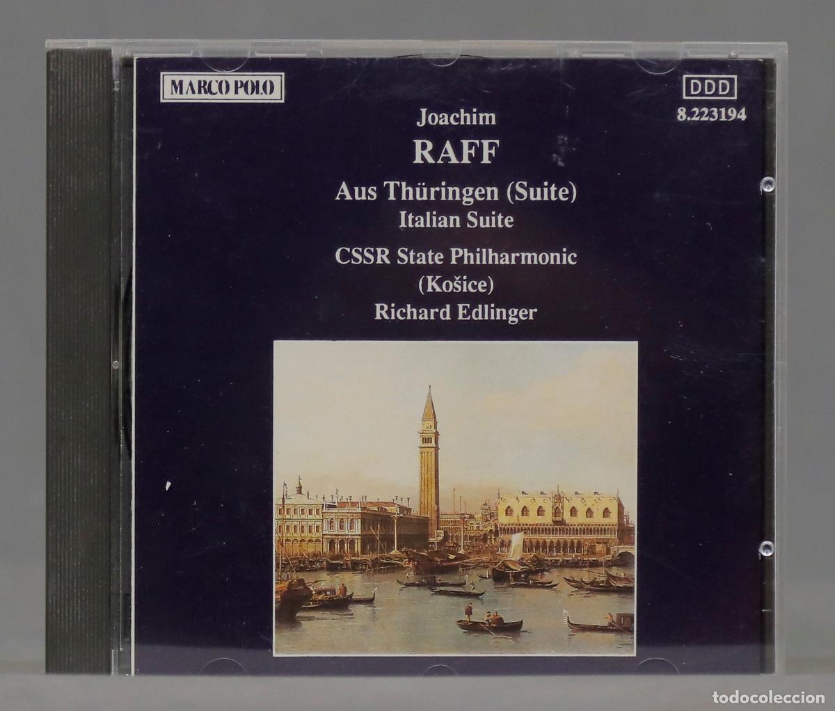 CDs de m&uacute;sica: CD. Aus Thurigen - Suite italienne. RAFF. EDLINGER - Foto 1
