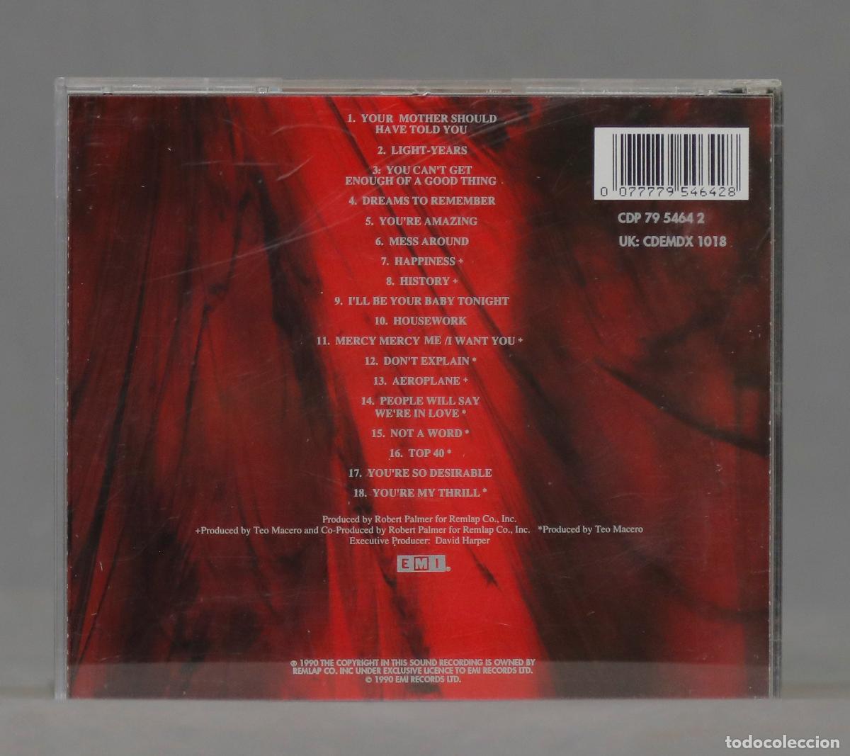 CDs de m&uacute;sica: CD. Robert Palmer &ndash; Don&acute;t Explain - Foto 2